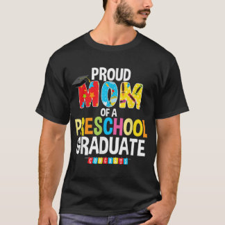 stolt Mamma i en Preschool Student Studenten-gåva T Shirt