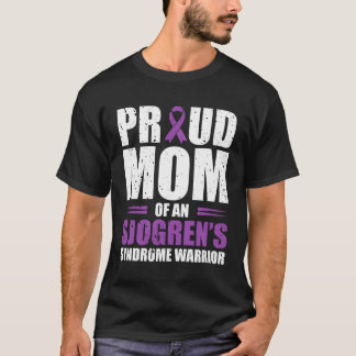 stolt Mamma i en sjogrens syndrom Warrior Chronic T Shirt