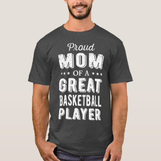 stolt Mamma i en Underbar basketspelare I T Shirt