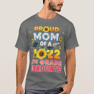 stolt Mamma i klass 2022, 5:e Klass Student solfl T Shirt