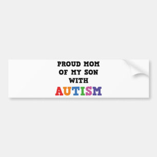 stolt Mamma i min son med autism Bildekal