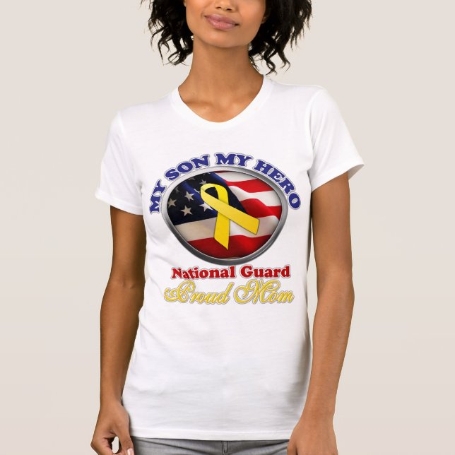 Stolt mamma - medborgarevakt tee shirt (Framsida)