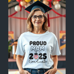 stolt mamma om en åsna studenten 2025 student t shirt