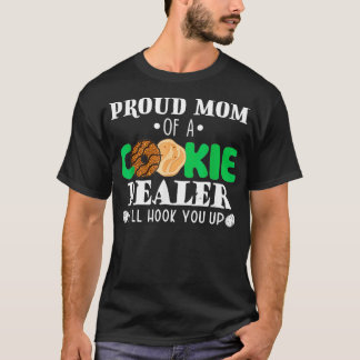 stolt Mamma över en chefsdag i Cookie Dealer Troop T Shirt