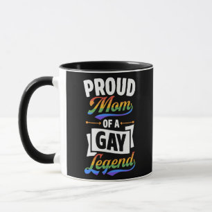 stolt Mamma över ett Gay Legend-funny HGBTQ-Pride Mugg
