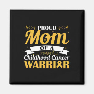 stolt Mamma över medvetenheten om cancer hos barn Magnet