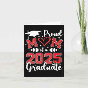 stolt Mamma över Studenten 2025 Student-Mamma 2025 Kort