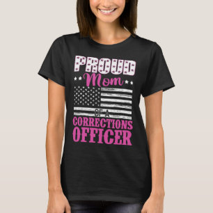 stolt Mamma på en korrektionsförrättare T Shirt
