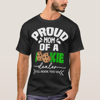 stolt Mamma på en scout-bilförsäljare-scout Girl T T Shirt