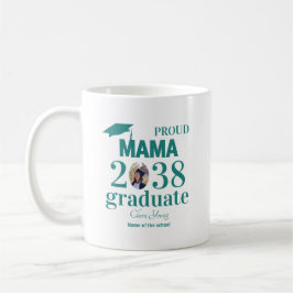 Stolt mamma personlig examen kaffemugg