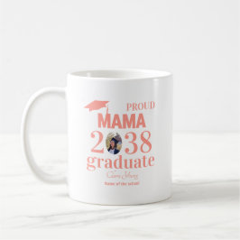 Stolt mamma personlig examen kaffemugg