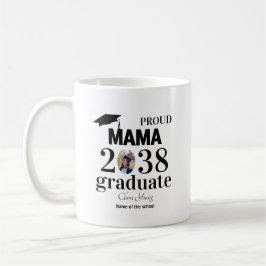 Stolt mamma personlig examen kaffemugg