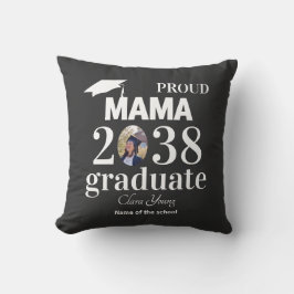 Stolt mamma personlig examen kudde