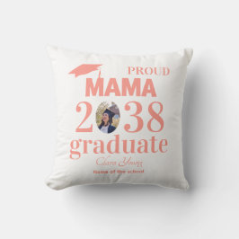 Stolt mamma personlig examen kudde
