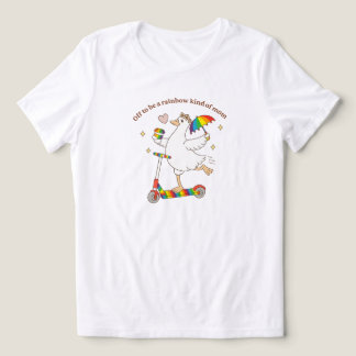 Stolt Mamma Regnbåge Stödjande LGBT Mamma Present T Shirt