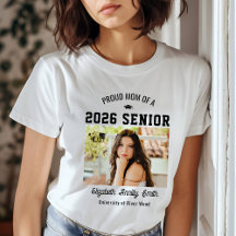 Stolt mamma Senior Anpassad år Examen Foto Förälde