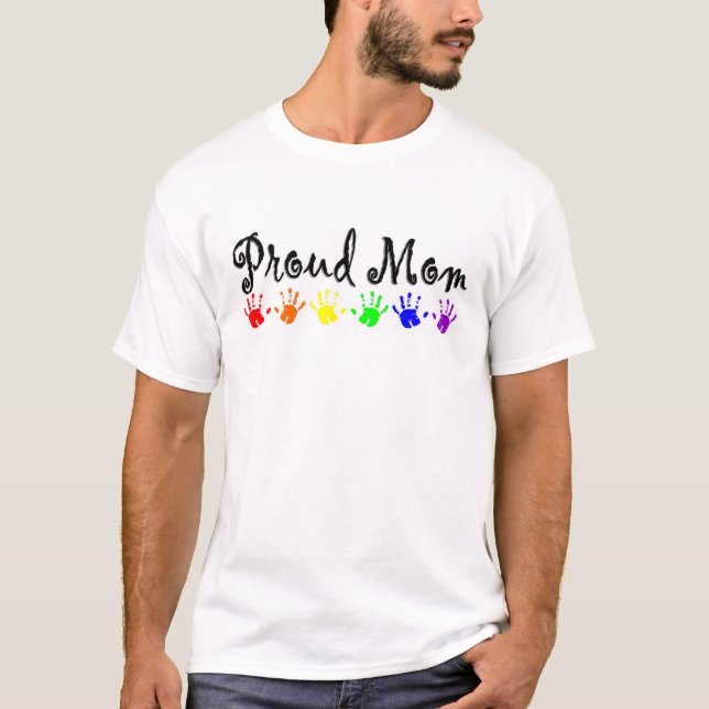 stolt mamma t-shirt (Framsida)