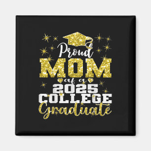 Stolt mamma till 2025 års collegestudent Familj 25 Magnet