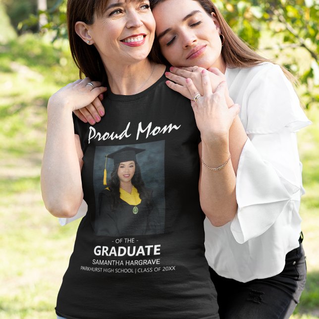 Stolt mamma till den nyutexaminerade | Foto T Shirt (Skapare uppladdad)