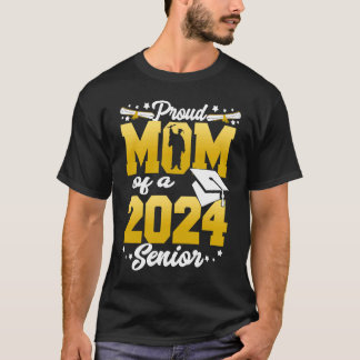 Stolt mamma till en 2024: a Senior 24 Examen 2024 T Shirt