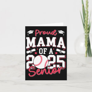 Stolt mamma till en 2025 Senior Mom Cl Av 2025 Säl Kort