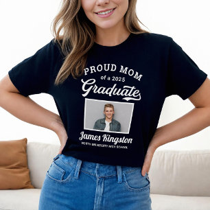 Stolt mamma till en 2026 examen Black T Shirt