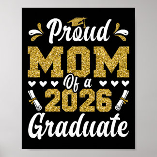 Stolt mamma till en Cl Of 2026 examen senior exame Poster