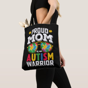 Stolt mamma till en familj som bekämpar autism tygkasse