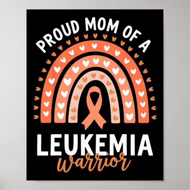 Stolt mamma till en leukemi-krigare  poster (Framsidan)