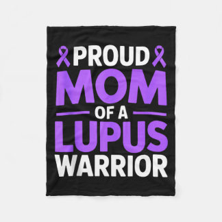 Stolt mamma till en lupus-krigare fighter SLE medv Fleecefilt