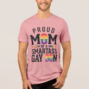Stolt mamma till en smart gay son vintage skjorta t shirt