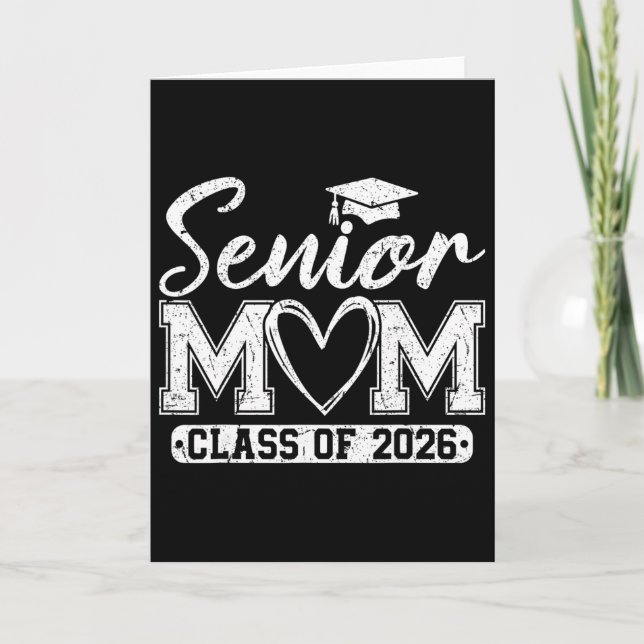Stolt mamma till examenklass 2026 kort (Framsida)