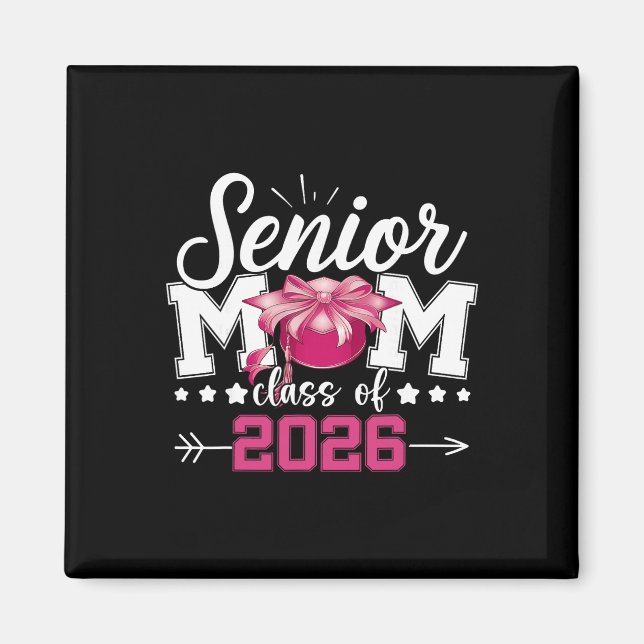 Stolt mamma till examenklass 2026 magnet (Framsidan)