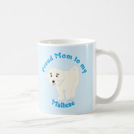 Stolt mamma till mitt maltesiskt kaffemugg