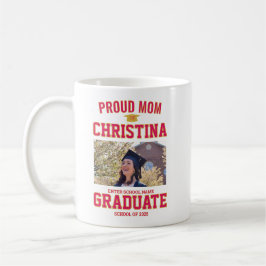 Stolt mamma till student i klass 2025 kaffemugg