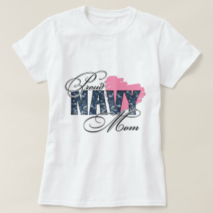 Stolt marinmamma t-shirt