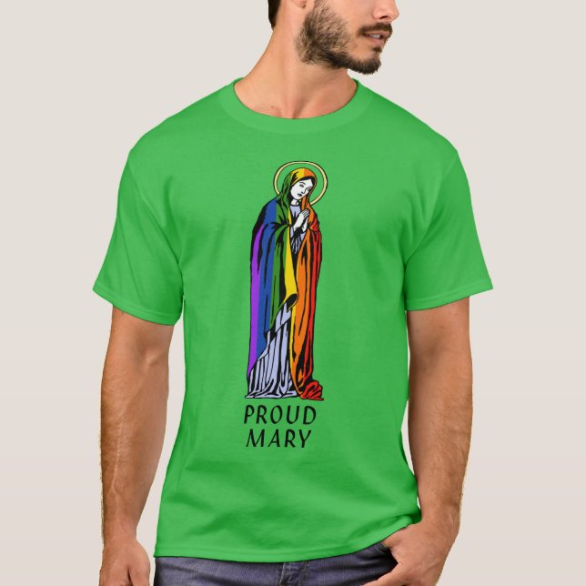 Stolt Mary familj T Shirt (Framsida)