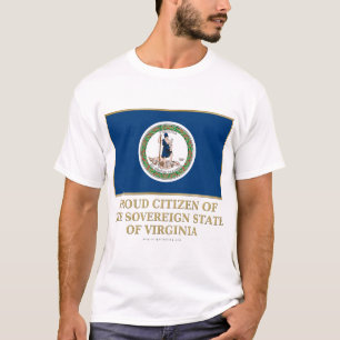 Stolt medborgare av Virginia T-shirt