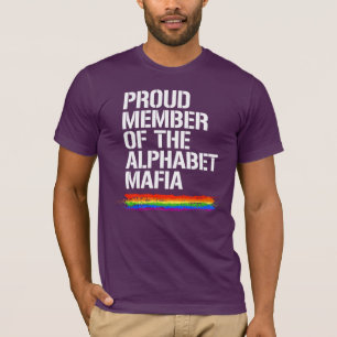 STOLT MEDLEM AV ALFABETMAFIA T SHIRT
