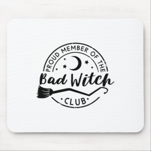 stolt medlem av Byd Witch Klubb Funny Halloween Musmatta