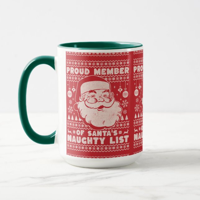 Stolt medlem av Jul tomtens buslista Mugg (Vänster)