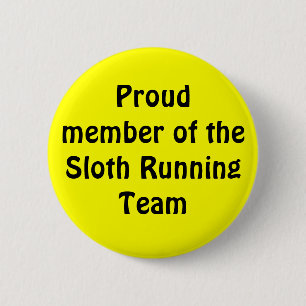 stolt medlem i gruppen Sloth Running Team Knapp