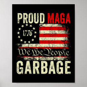 Stolt Mega Garbyge Gör Amerikansk Garbyge Stor Ige Poster