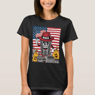 Stolt Mega Garbyge Trump Supporter Soptrask Karika T Shirt