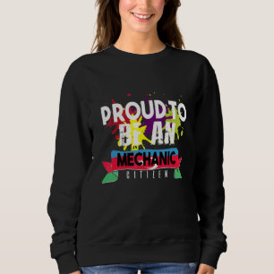 Stolt mekaniker medborgare Yrke karriär arbetare T Shirt