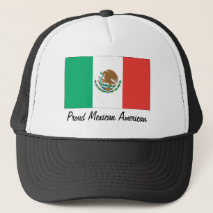 Stolt mexicansk amerikanhatt keps