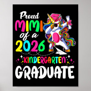 Stolt mimi av en examen från förskoleklass 2026 poster