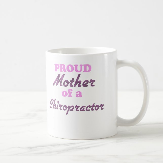 Stolt mor av en kiropraktor kaffemugg (Höger)