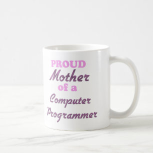 Stolt mor av en programmerare kaffemugg