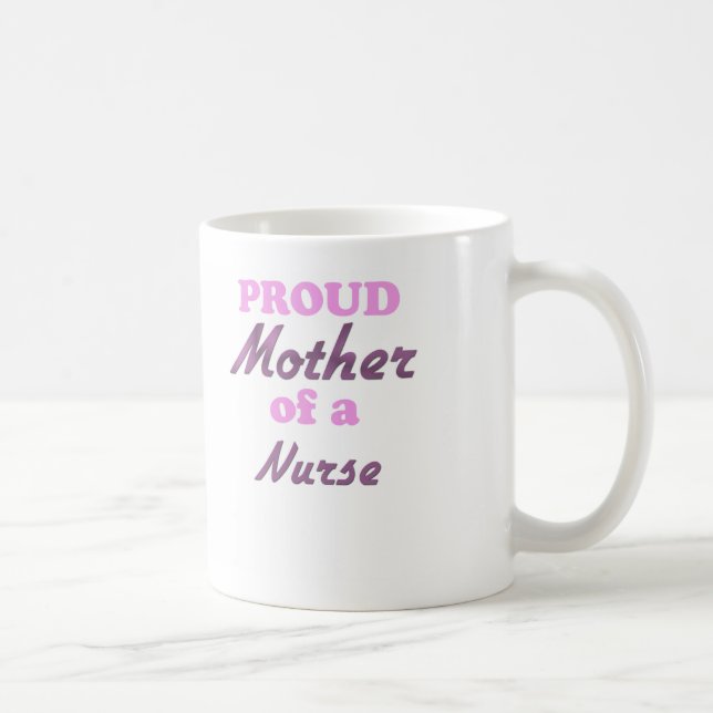 Stolt mor av en sjuksköterska kaffemugg (Höger)